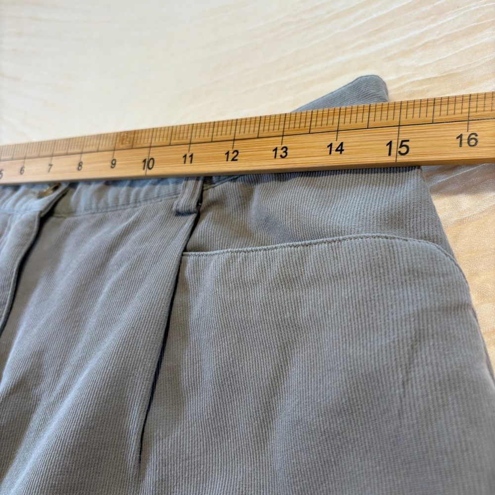 Adidas‎ Womens Olive Balloon Corduroy Skorts Tennis Preppy Olive Skorts Size 12 - Picture 2 of 8